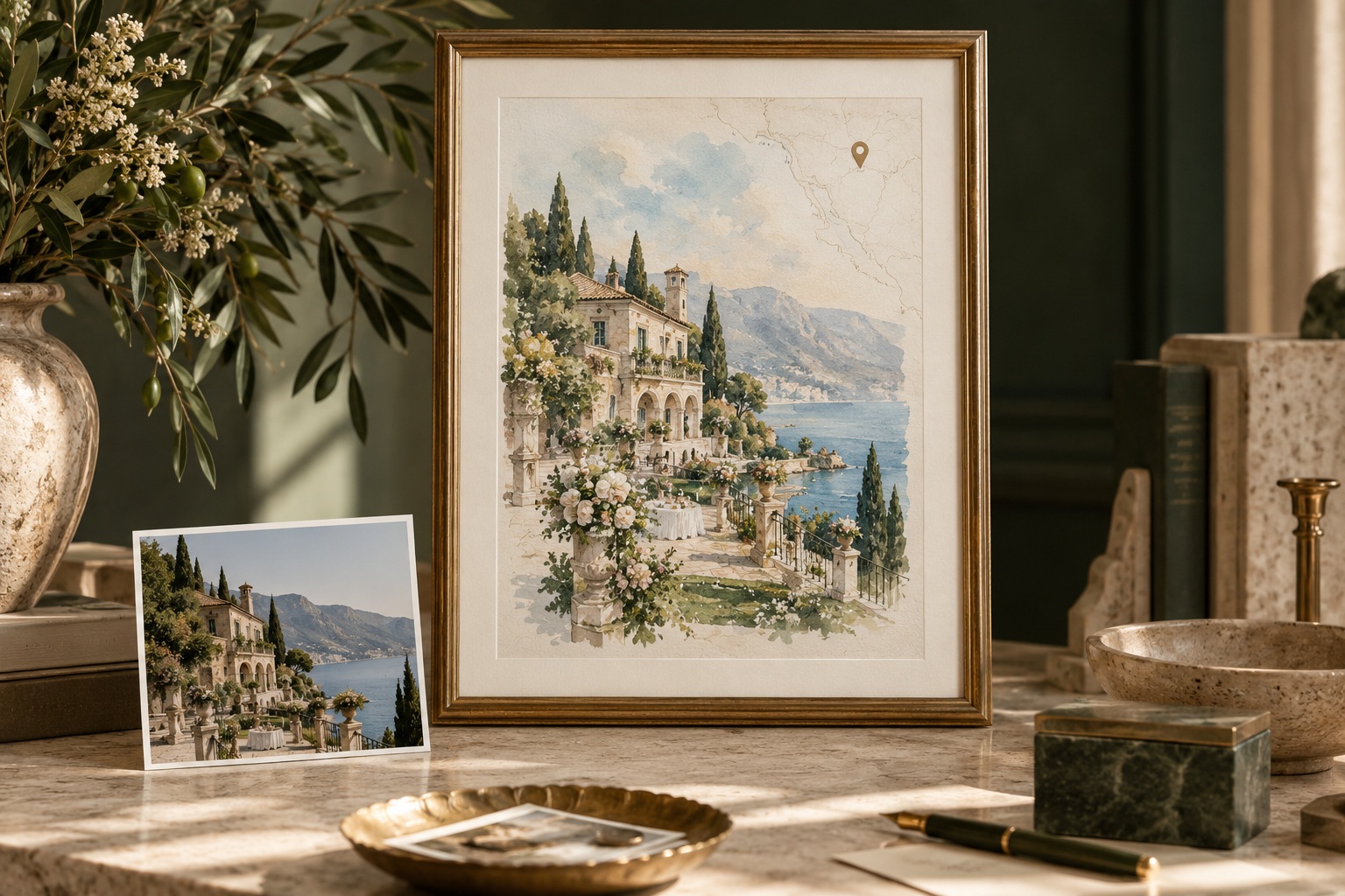La Carte du Souvenir — presentation concept